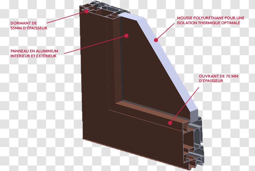 Dormant Wood Door Frame And Panel Strike Plate - Wall Stud Transparent PNG