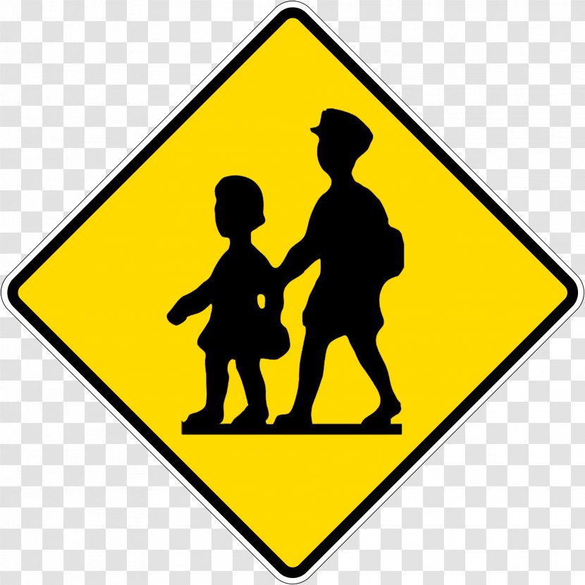 Australia Traffic Sign Road Warning - Carriageway Transparent PNG