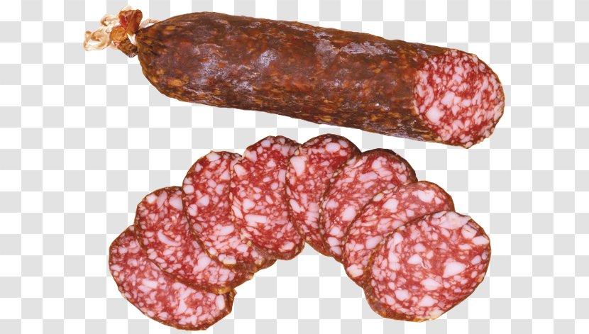 Salami Knackwurst Bratwurst Sausage Delicatessen - Animal Source Foods Transparent PNG