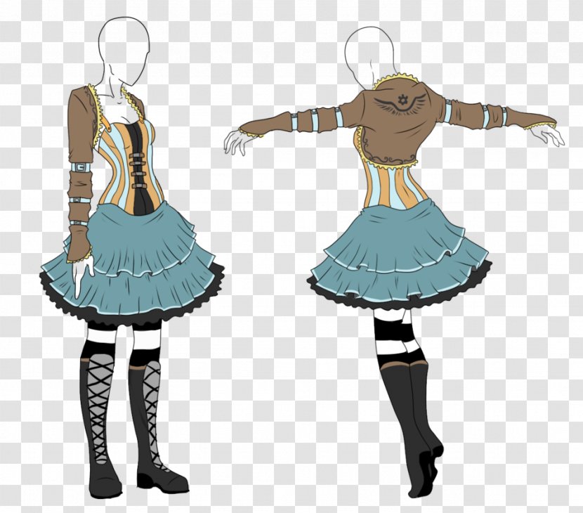 Costume Clothing Steampunk Dress Adoption Transparent PNG