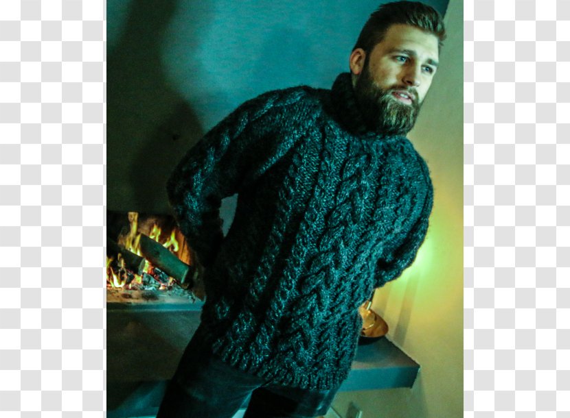 Cardigan T-shirt Knitting Wool Beard - Tshirt - Mr Right Transparent PNG