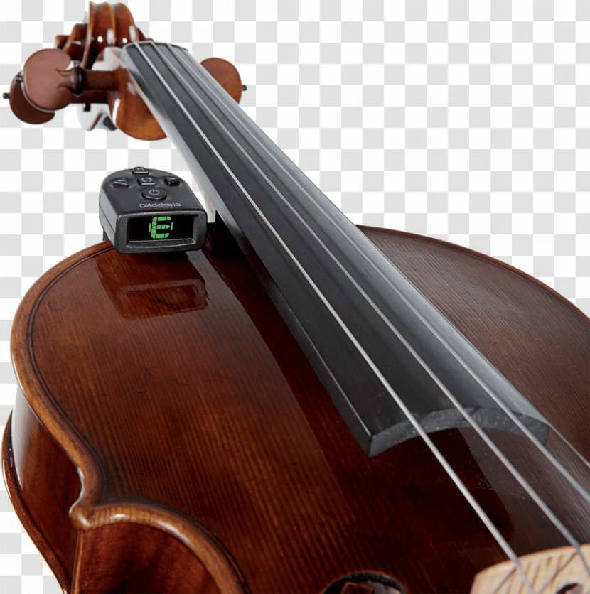 Electronic Tuner Violin D'Addario Viola Musical Instruments - Tree Transparent PNG