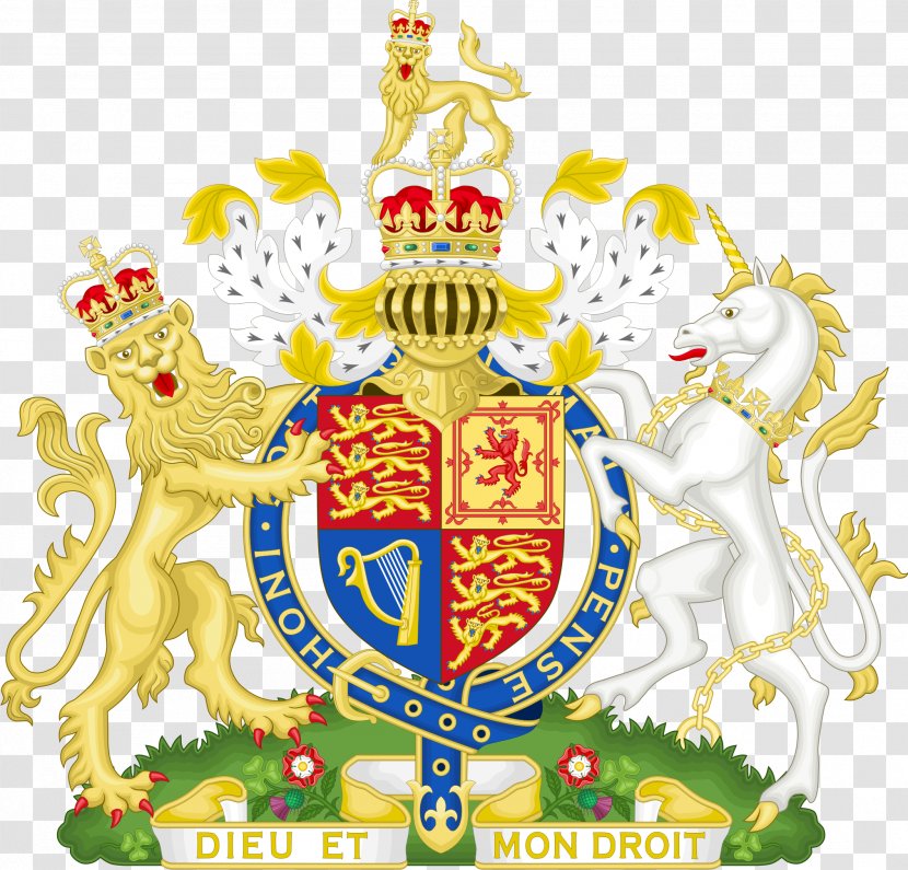 Royal Coat Of Arms The United Kingdom Lion England - Monarchy Transparent PNG