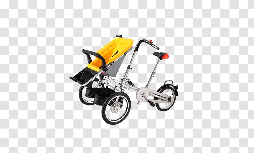 Bicycle Frame Car Wheel Hybrid Tricycle - Part - Tricycles With Baby Transparent PNG