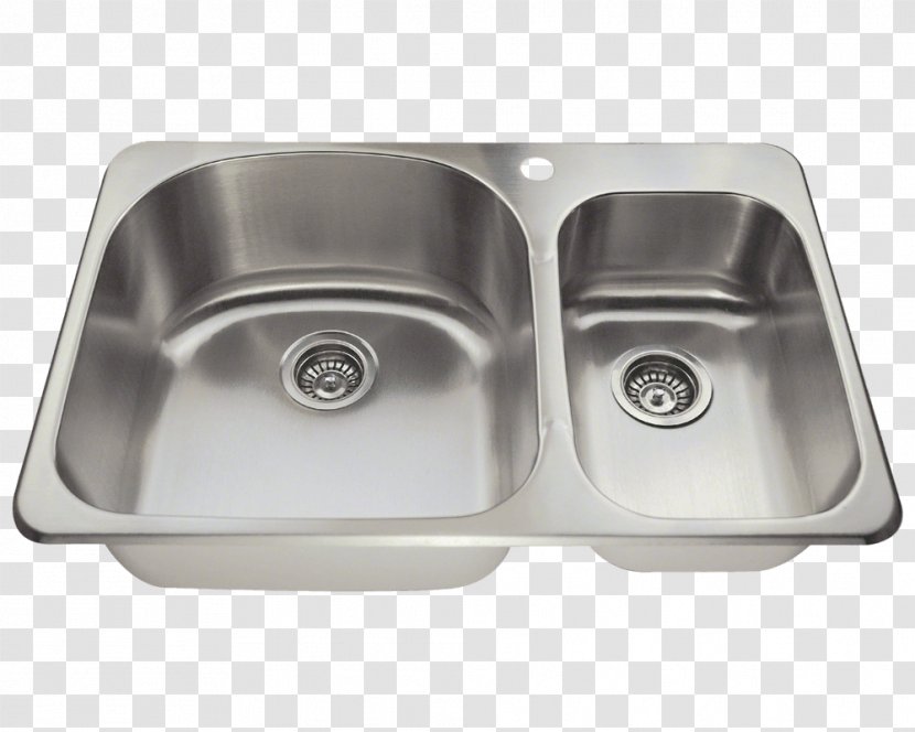 Kitchen Sink MR Direct Tap - Steel Transparent PNG
