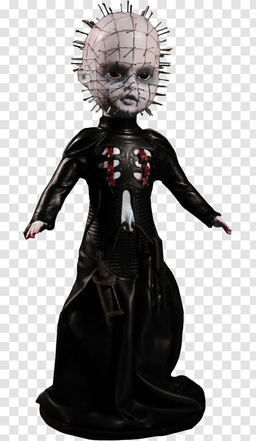 Pinhead Living Dead Dolls Mezco Toyz Hellraiser Leatherface - Figurine - The Exorcist Transparent PNG