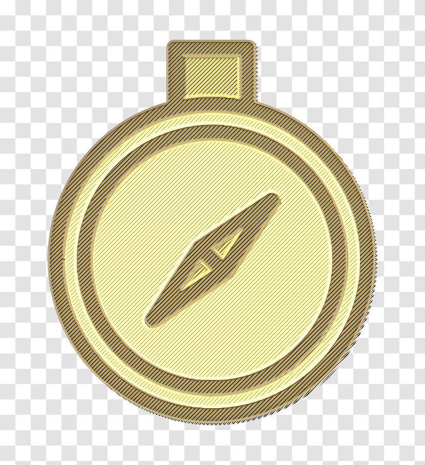 Cartoon Gold Medal - Bomb Icon - Oval Locket Transparent PNG