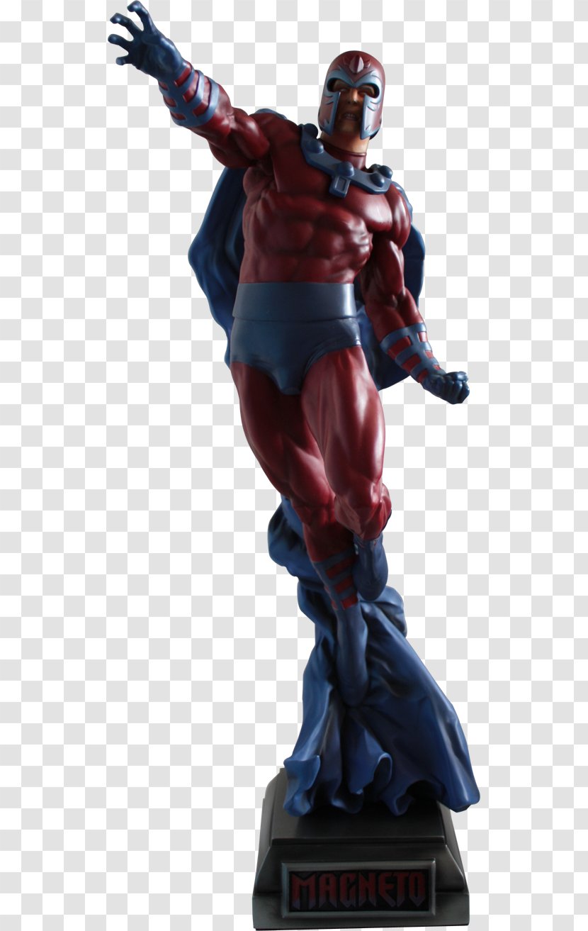Magneto Statue Figurine Comic Book Villain - Sculpture Transparent PNG