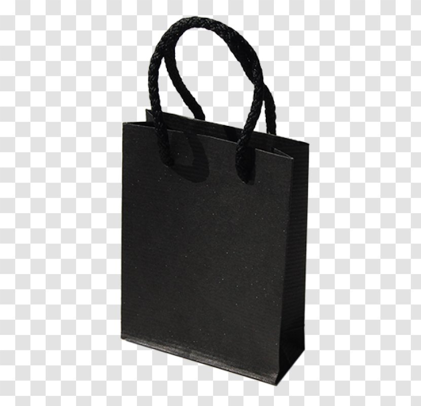 Tote Bag Paper Handbag Shopping Bags & Trolleys - Black Transparent PNG