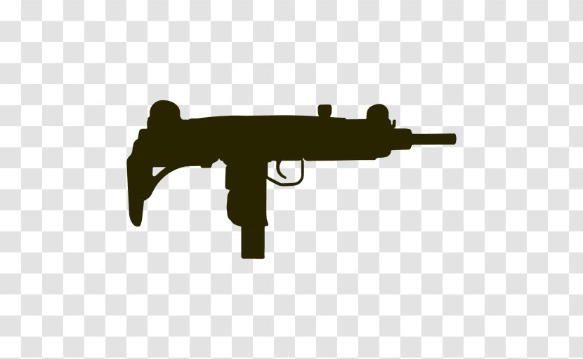 Submachine Gun Firearm Uzi - Flower - Machine Transparent PNG