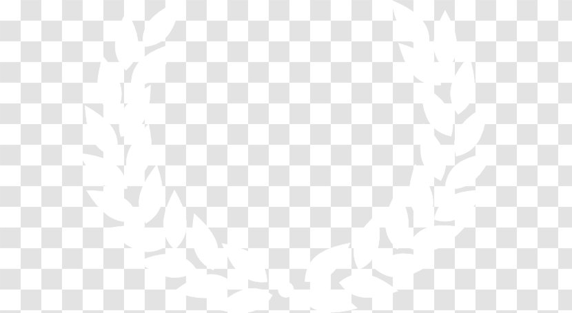 Black And White Symmetry Line Pattern - Triangle - Laurel Wreath Images Transparent PNG