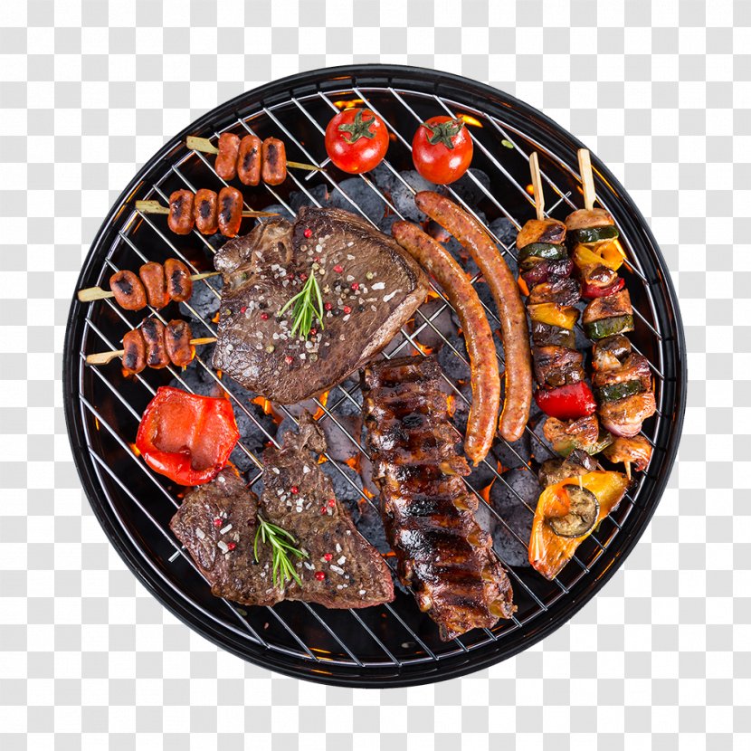 Barbecue Shashlik Grilling Churrasco Meat - Food Transparent PNG