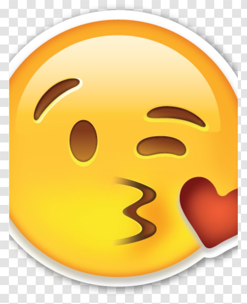 Face With Tears Of Joy Emoji Sticker Emoticon Smiley - Orange Transparent PNG