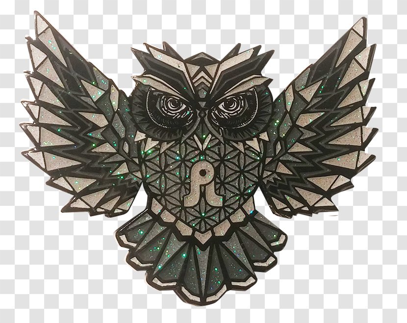 Owl Bird Of Prey Grey - Digital Media - Hand-painted Transparent PNG