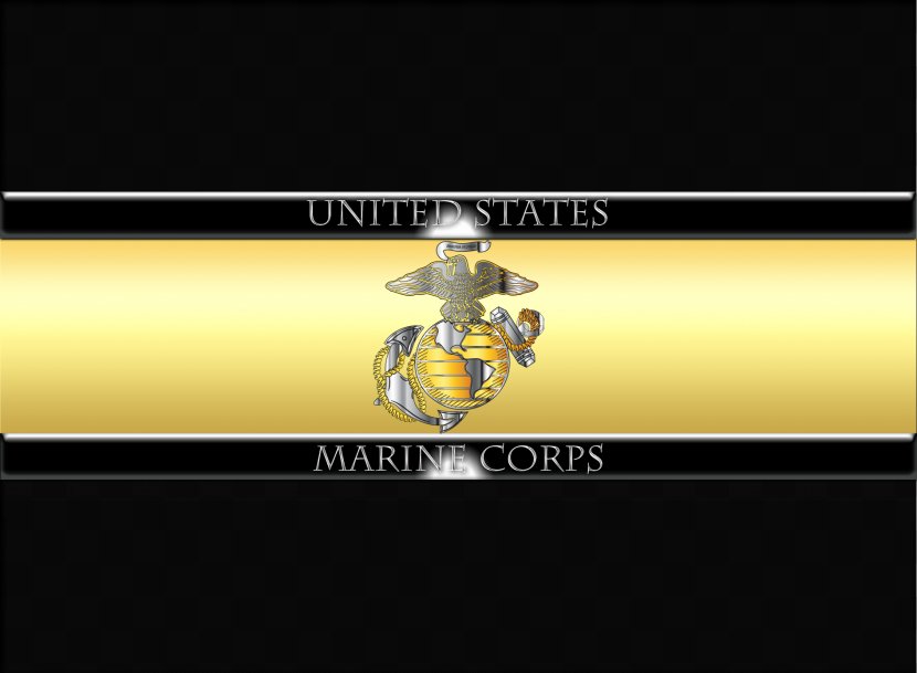 United States Marine Corps Eagle, Globe, And Anchor Military Desktop Wallpaper - Creative Commons License Transparent PNG