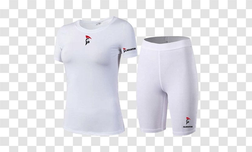 T-shirt White Discounts And Allowances Sport Gladiator - Active Shirt Transparent PNG