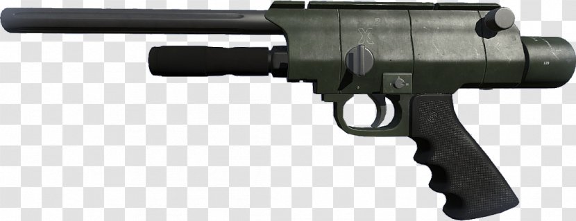 Trigger Air Gun Firearm Weapon Pistol - Flower Transparent PNG