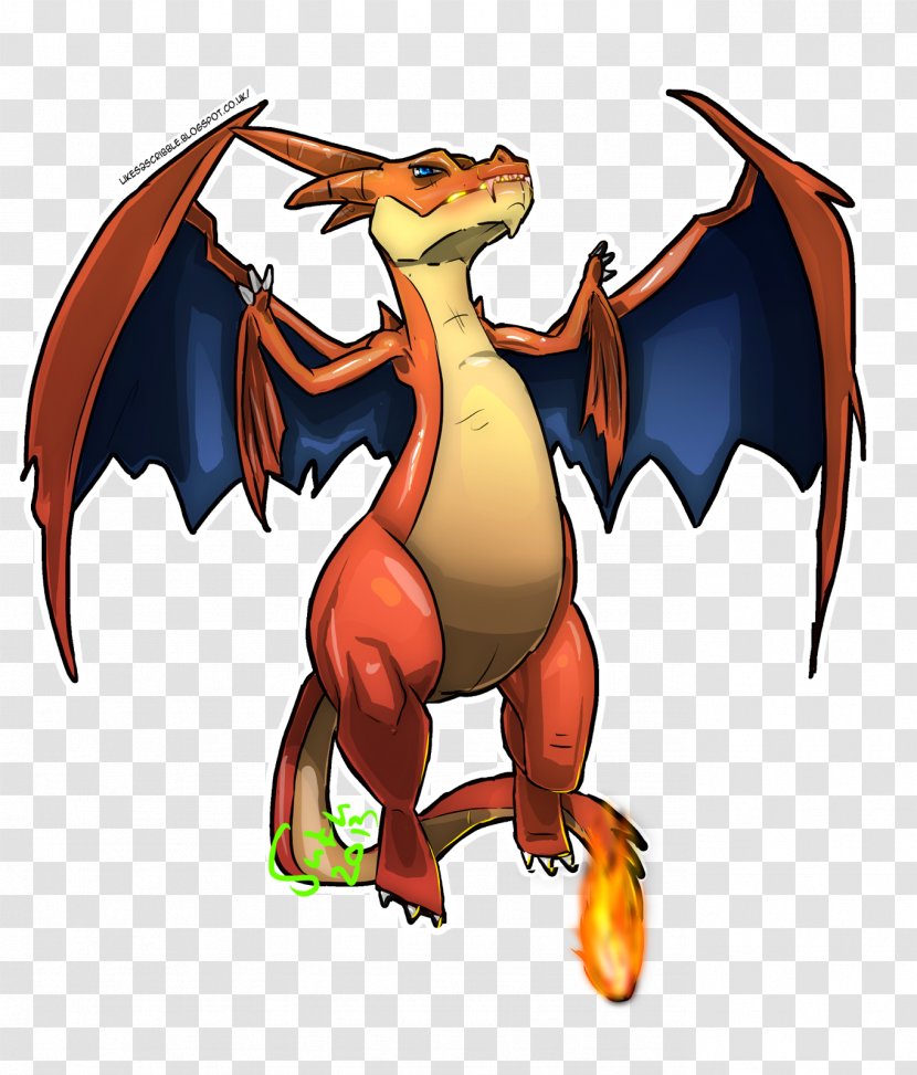 Legendary Creature Dragon Demon Cartoon - Pokemon Transparent PNG