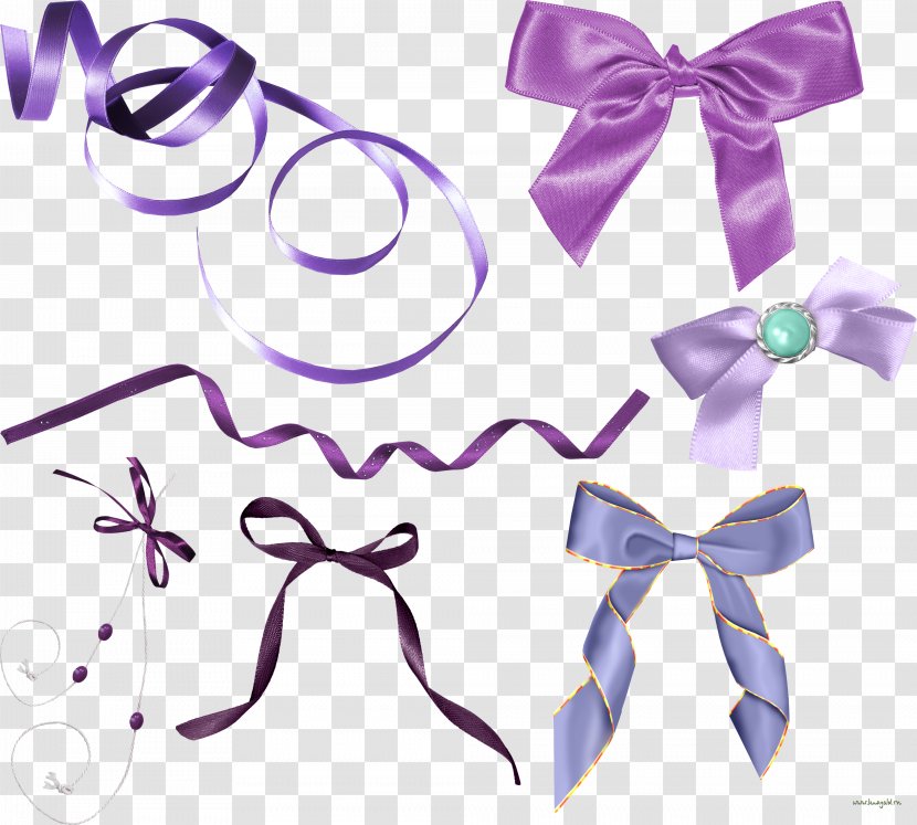 Bow Tie Purple Violet Clip Art - Pink Transparent PNG