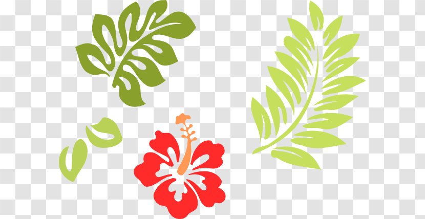 Shoeblackplant Hawaiian Hibiscus Clip Art - Drawing - Leaf Transparent PNG