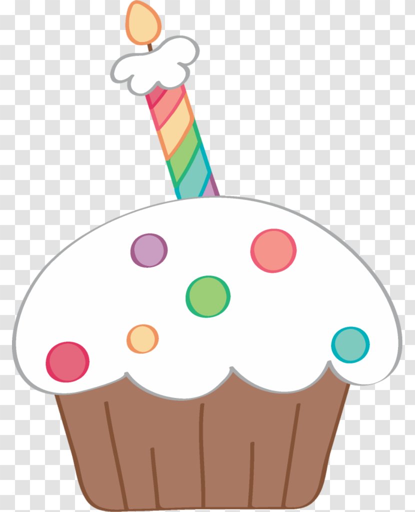 Cupcake Birthday Cake Clip Art - Artwork Transparent PNG