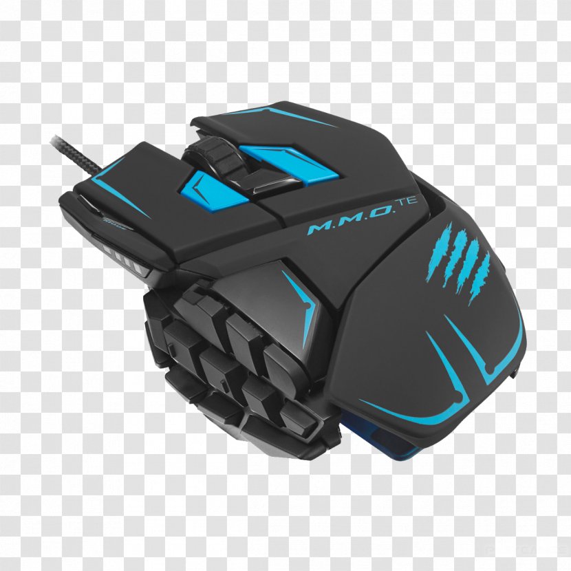 Computer Mouse Keyboard Mad Catz M.M.O. TE Video Games - Personal Transparent PNG