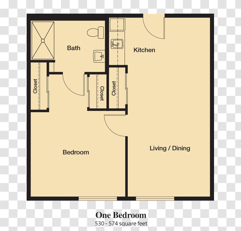 Floor Plan The Fountains Of Hilltop Bedroom Building Drive - Fountain Transparent PNG