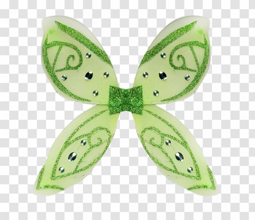 Butterfly Wing Headband Plastic - Green - Wings Material Transparent PNG