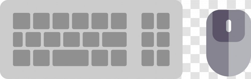Computer Keyboard Laptop Mouse Dell Protector - Vector Decorative Elements Transparent PNG
