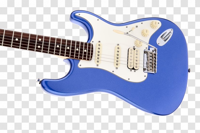 Fender Standard Stratocaster HSS Electric Guitar Eric Johnson Squier Fingerboard - Acoustic Transparent PNG