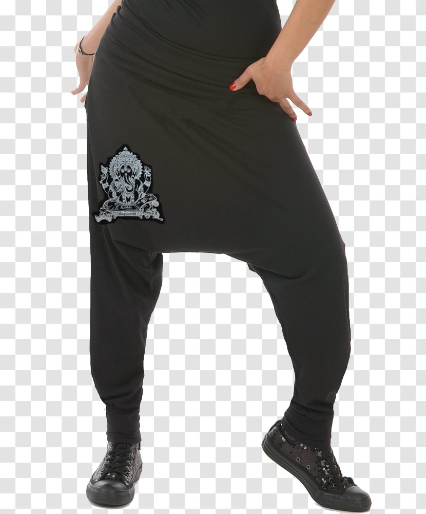 Leggings Sirwal Pants Waist Top - Man - Ganesh Logo Transparent PNG