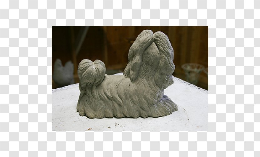 Lhasa Apso Shih Tzu Sculpture Stone Carving Dog Breed - Maltese Transparent PNG