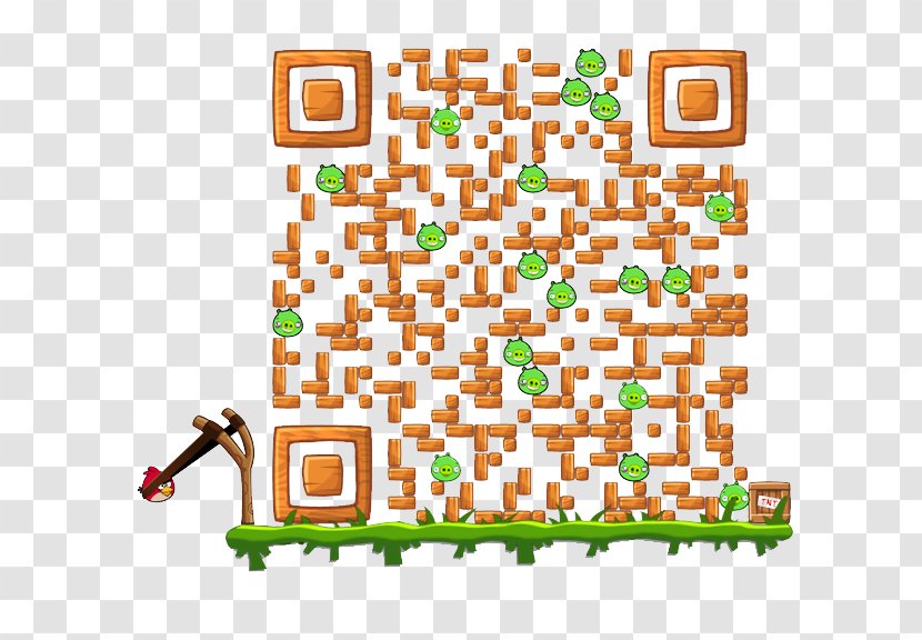 Angry Birds QR Code Software Icon - 2d Computer Graphics - Dimensional Transparent PNG