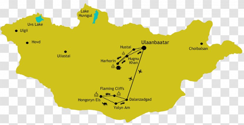 Mongolia Stock Photography Vector Graphics Clip Art Royalty-free - Yellow - Map Transparent PNG