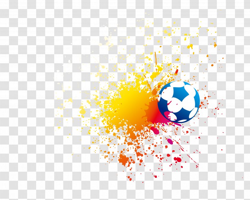 Football Computer File - Ball - Colorful Soccer Transparent PNG