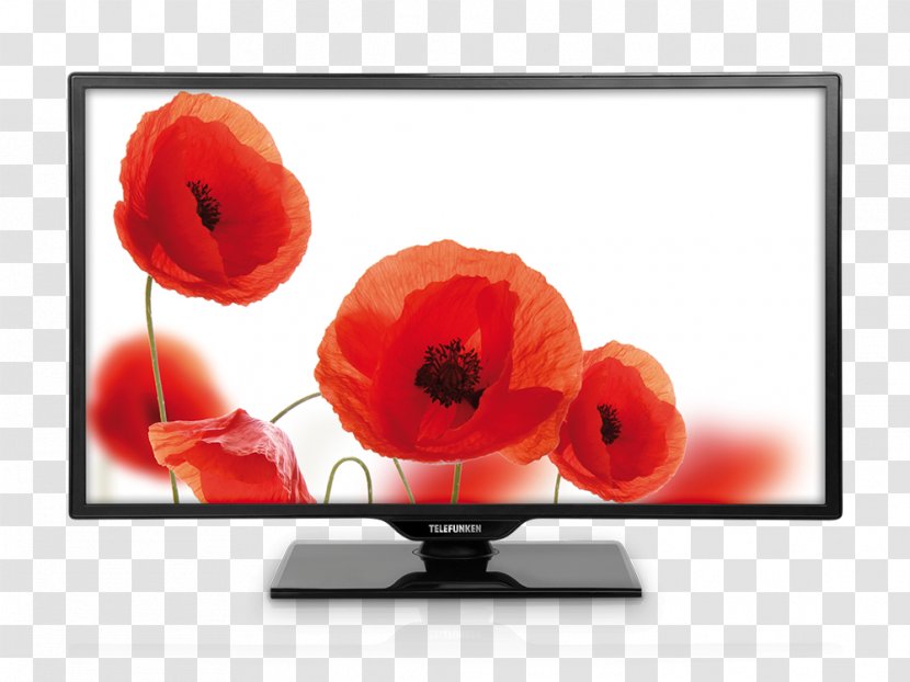 Telefunken LED-backlit LCD Television Liquid-crystal Display - Home Electronics Transparent PNG