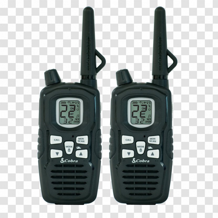 Microphone Two-way Radio Family Service Walkie-talkie Transparent PNG