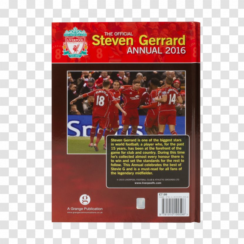 Liverpool F.C. Action & Toy Figures Premier League - Figure - Steven Gerrard Transparent PNG