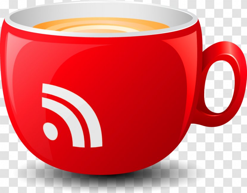 Cappuccino News Aggregator Coffee Cup Web Feed Google - Mug - Cappucino Transparent PNG