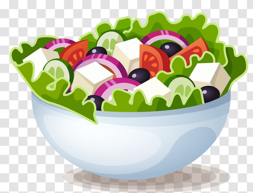 Greek Salad Caesar Chef Chicken - Tableware - Fruit Transparent PNG