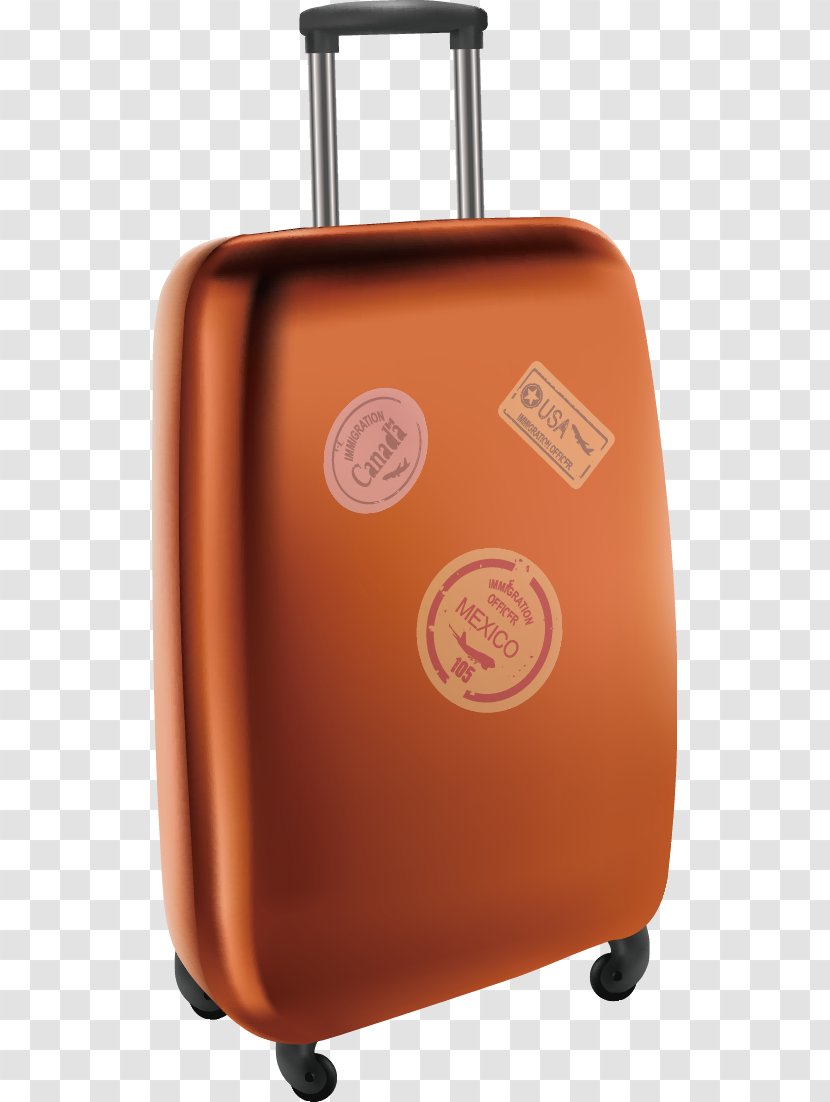 Travel Suitcase Hand Luggage Transparent PNG