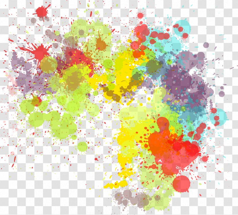 Painter Watercolor Painting Stain - Colours Transparent PNG