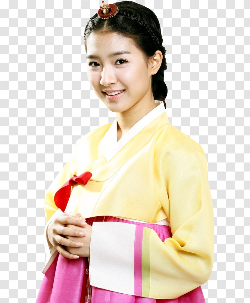 Kim So-eun South Korea Hanbok - Cartoon - Beautiful Women Wearing Transparent PNG