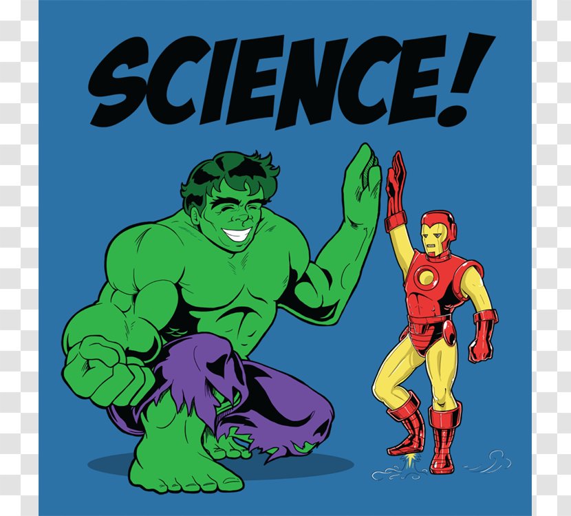 Hulk Iron Man Science Marvel Comics Wallpaper - Hero - Related Images Transparent PNG