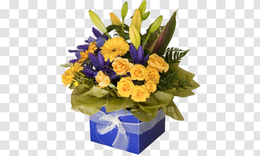 Floral Design Cut Flowers Flower Bouquet Gift - Floristry - Blue Spray Transparent PNG