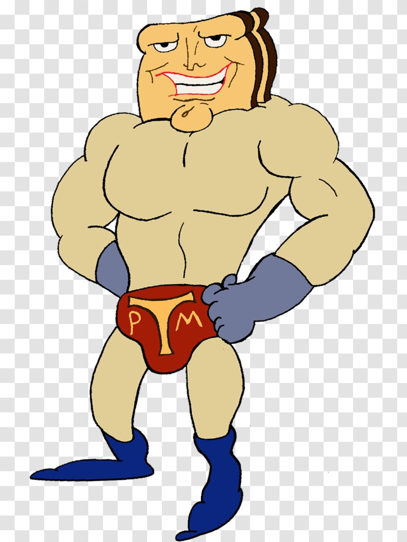 Powdered Toast Man French Ren And Stimpy - Sugar Transparent PNG