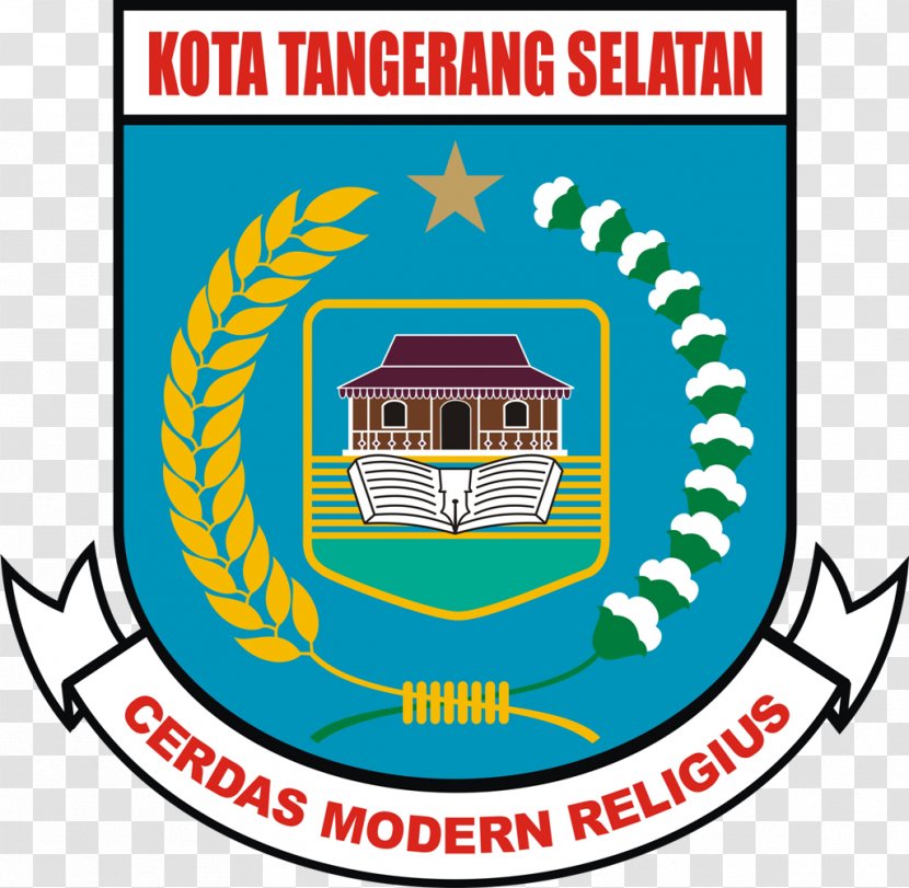 South Tangerang Regency City Logos - Text - Programer Transparent PNG