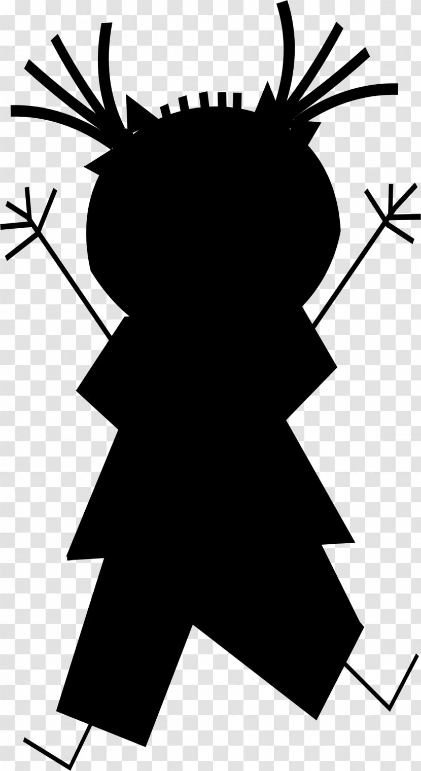 Clip Art Silhouette Drawing Cartoon Humour - Monochrome Transparent PNG