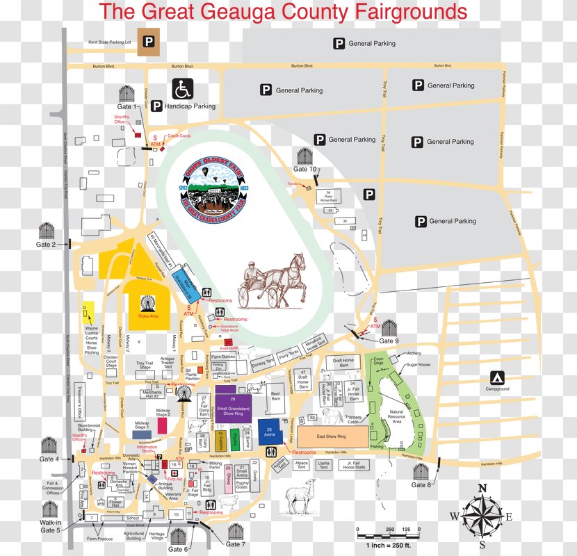 The Great Geauga County Fair Cuyahoga County, Ohio News-Herald - August 31 - Map Transparent PNG
