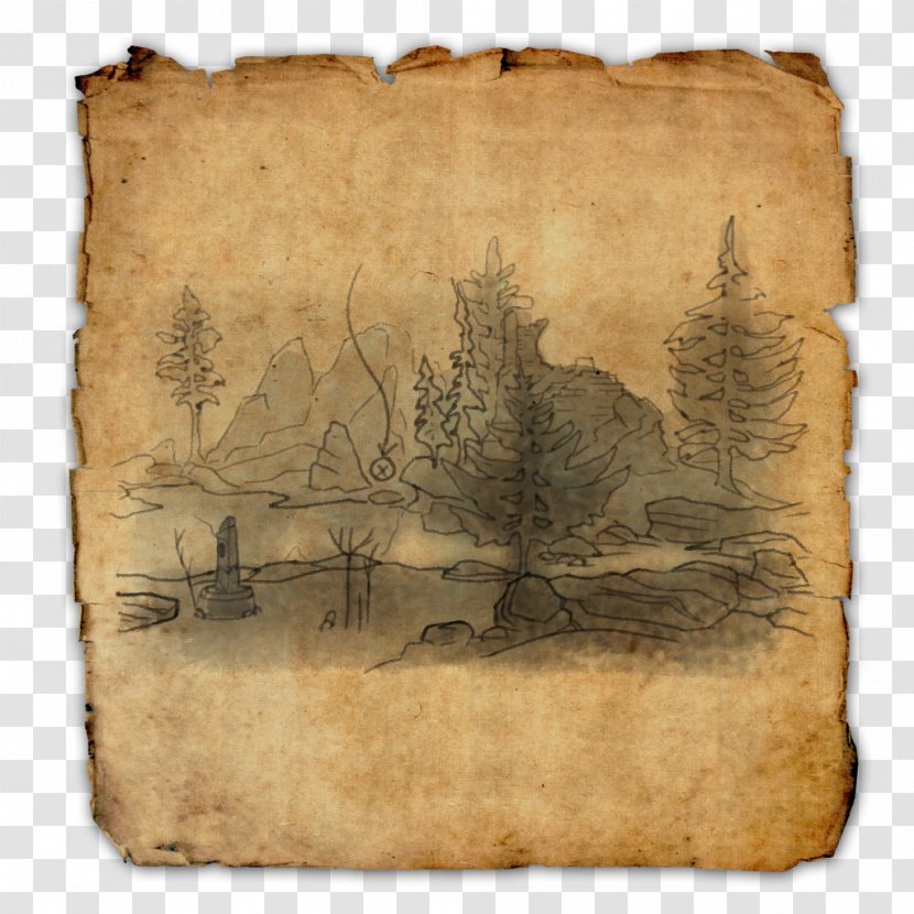 The Elder Scrolls Online V: Skyrim Treasure Island Map - Location - Pirate Transparent PNG